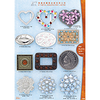 Bar Buckle with Stone