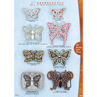 Bar Buckle with Stone